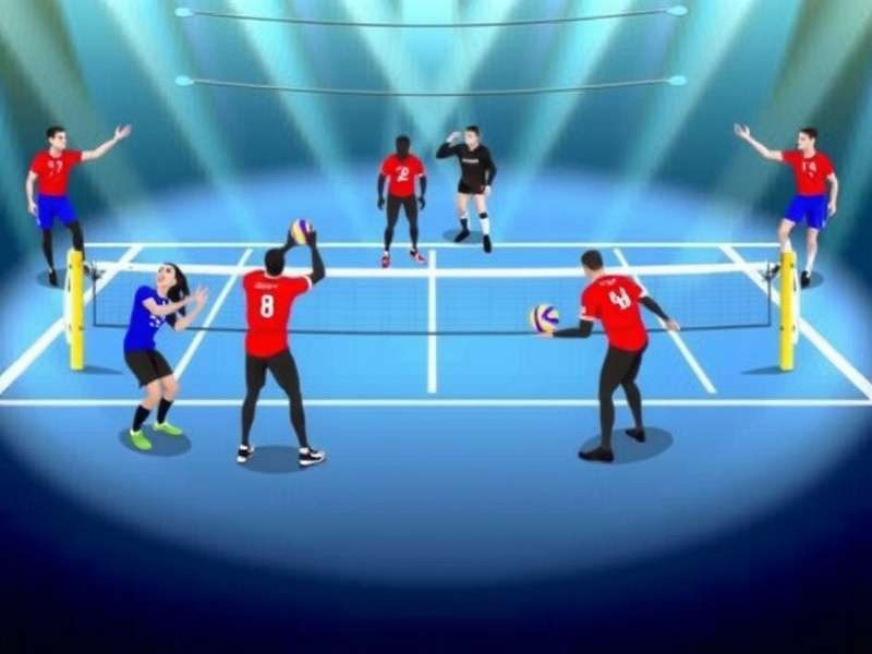 Intense Volleyball Action in Delhi Volley Supreme Delhi Volley Supreme Gameplay